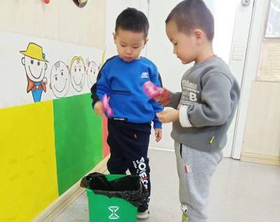 济南市七里山幼儿园垃圾分类主题活动