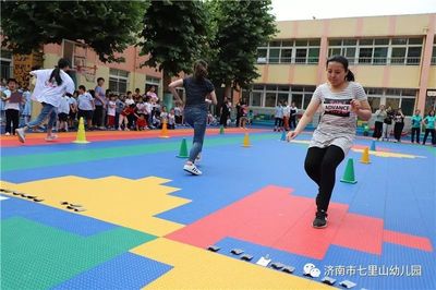 济南市七里山幼儿园“龙的传人”趣味运动会